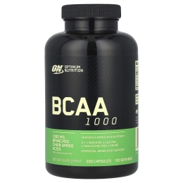 Аминокислоты Optimum Nutrition BCAA 1000 mg, 200 капсул