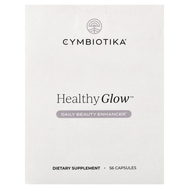 Cymbiotika, Healthy Glow™, средство для ежедневной красоты, 56 капсул