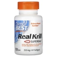 Doctor's Best Real Krill 350 мг, 60 гелевых капсул