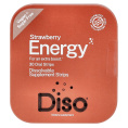 Diso, Energy, клубника, 30 полосок для полости рта