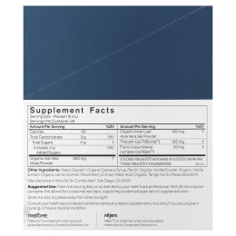 Cymbiotika, ирландский морской мох, лимон и ваниль, 26 пакетиков по 15 мл (0,5 жидк. унции)