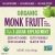 Now Foods, Real Food, Organic Monk Fruit, 1-to-1 Sugar Replacement , 1 lb (454 g)