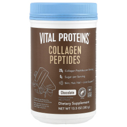 Vital Proteins, Коллагеновые пептиды Шоколад 13,5 унции