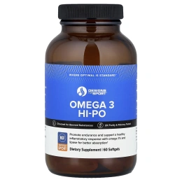 Designs For Health, Design For Sport®, Omega 3 Hi-Po, 60 мягких таблеток