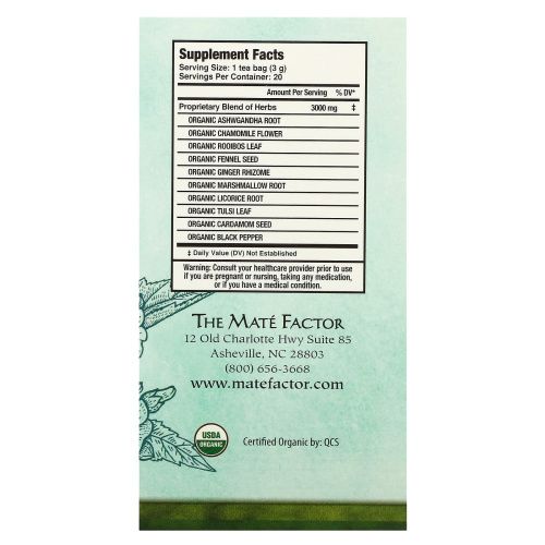 Mate Factor, Функциональные травяные смеси Травяной чай Stress SOS 20 шт.