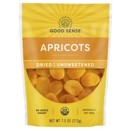 Good Sense, абрикосы, сушеные и неподслащенные, 213 г (7,5 унции)