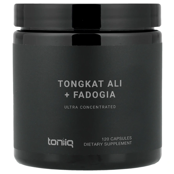 Toniiq, Tongkat Ali + Fadogia, 120 капсул