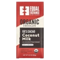 Equal Exchange, органический шоколад с кокосовым молоком и кокосовым сахаром, 55% какао, 80 г (2,8 унции)