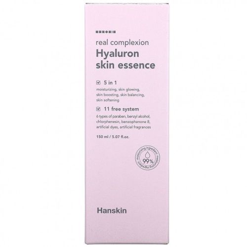 Hanskin, Real Complexion Hyaluron Exfoliating AHA Treatment, 5.07 fl oz (150 ml)