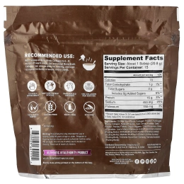 Vitauthority, Bone Broth Collagen, коллаген для приготовления блюд и питья, грибы и травы, 312 г (10,9 унции)