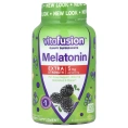 VitaFusion, Сверхсильный мелатонин, Натуральный вкус ежевики, 5 мг, 120 жевательных таблеток