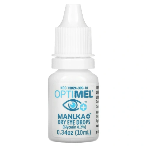 Optimel, Manuka + капли для сухих глаз, 10 мл (0,34 унции)