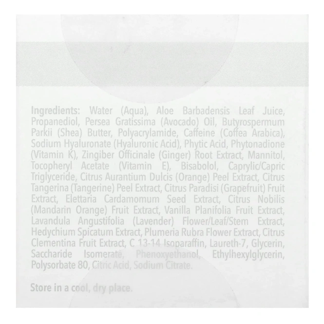 Sympli Beautiful, успокаивающий гель для кожи вокруг глаз, с кофеином и гиалуроновой кислотой, 30 мл (1 жидк. унция)