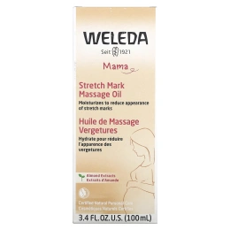 Weleda, Mother, масло для массажа против растяжек, 3,4 ж. унц. (100 мл)