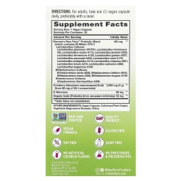 Nature's Truth, Women's Care, пробиотик-18 Raw Flora ™, 33 веганские капсулы