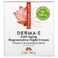 Derma E, Антивозрастной ночной крем, 2 унции (56 г)