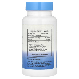 Christopher's Original Formulas, Формула для иммунной системы, 400 мг, 100 вегетарианских капсул (200 мг на капсулу)
