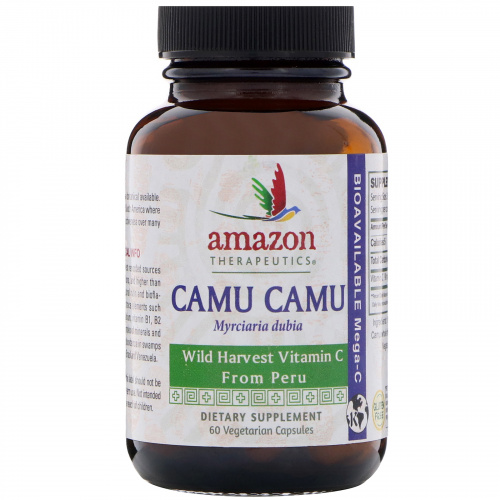 Amazon Therapeutics, Camu Camu, 60 Vegetarian Capsules