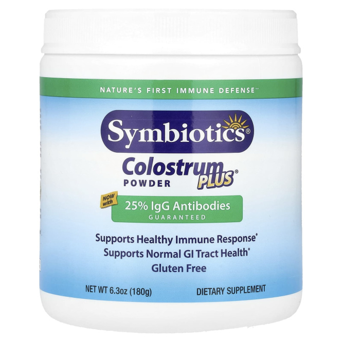 Symbiotics, Colostrum Plus®, порошок, 180 г (6,3 унции)