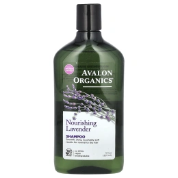 Avalon Organics, Питающий шампунь с лавандой, 11 жидких унций (325 мл)