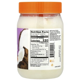BetterBody Foods, Органическое кокосовое масло первого отжима, 458 мл (15,5 жидк. унц.)