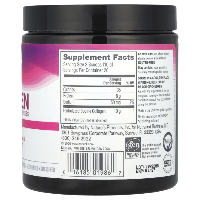 Neocell Коллаген Super 1 и 3 типа 6000 мг, 7 унций (198 г)