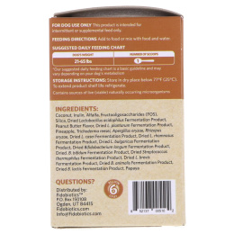 Fidobiotics, Good Guts, Daily Probiotic, For Medium Mutts, Coconut Peanut Butter, 6 Billion CFU, 1 oz (30 g)