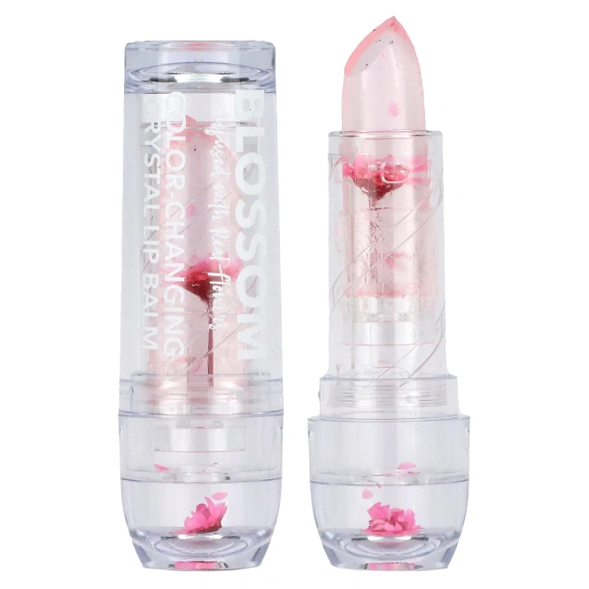 Blossom, Бальзам для губ, меняющий цвет, розовый, 3 г
