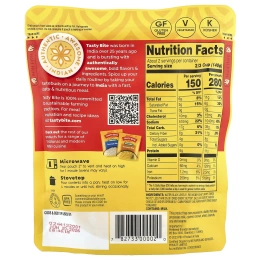 Tasty Bite, Organic Original Madras Lentils ™, мягкого действия, 285 г (10 унций)