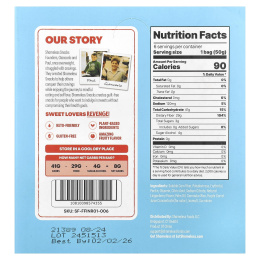 Shameless Snacks, жевательные конфеты Wanderlicious Whales, 6 пакетиков по 50 г (1,8 унции)