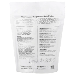 Barker Wellness Co, Rejuvenate, хлопья для ванн с магнием, 750 г (26,5 унции)