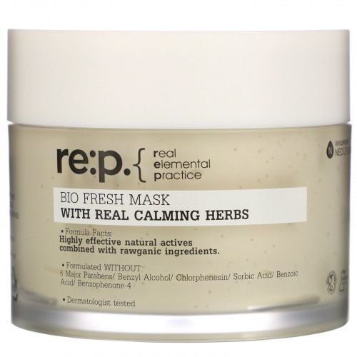 RE:P, Bio Fresh Mask With Real Calming Herbs, 4.58 oz (130 g)