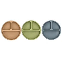 KeaBabies, силиконовые чашки для препарирования, с насадкой PrepGrip™, для детей 6–36 месяцев, десерт, 3 шт.