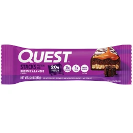 Quest Nutrition, Stacks, протеиновый батончик, брауни A La Mode, 4 батончика по 67 г (2,36 унции)