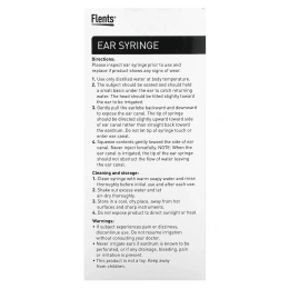 Flents, Ear Care, ушной шприц, 1 шт., 89 мл (3 унции)