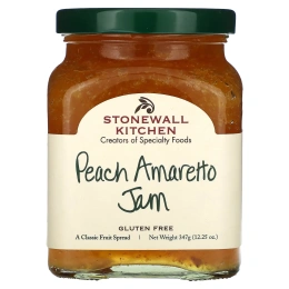 Stonewall Kitchen, Peach Amaretto Jam, 12.25 oz (347 g)