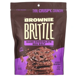 Sheila G's, Brownie Brittle®, морская соль из темного шоколада, 142 г (5 унций)