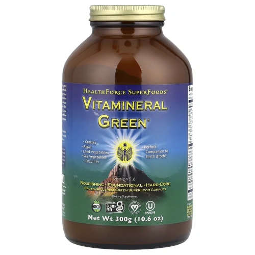 HealthForce Superfoods, Vitamineral Green, версия 5.3, 300 г