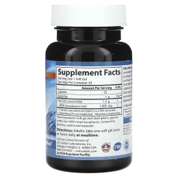 Carlson, Elite DHA Gems, 1000 мг, 30 мягких таблеток