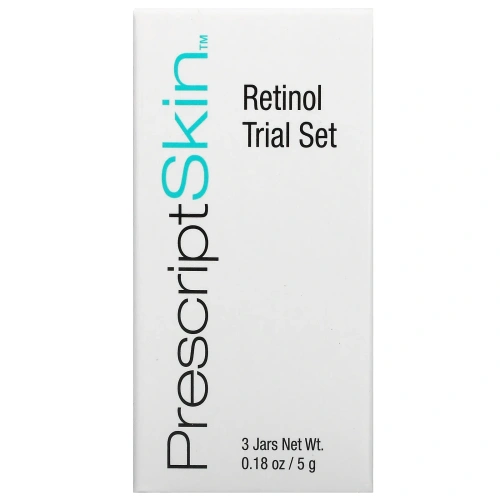 PrescriptSkin, набор пробников с ретинолом, 3 баночки по 7,1 г (0,25 унции)