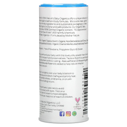 Nature's Baby Organics, Шелковистая присыпка, без запаха, 4 унции (113,4 г)