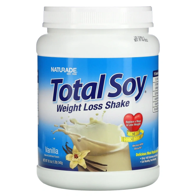 Naturade, Total Soy®, заменитель еды, ваниль, 540 г (19,1 унц.)