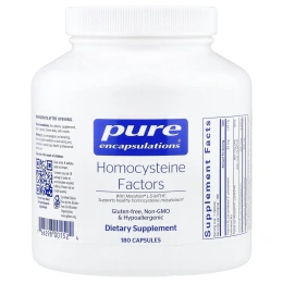 Pure Encapsulations, Homocysteine Factors, 180 капсул
