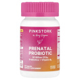 Pink Stork, Пренатальный пробиотик с витамином B6, 30 капсул
