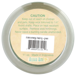 Aloha Bay, Свечи "энергия чакр", приносят исцеление, с лавандином • апельсином • мандарином, 11 унций