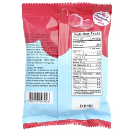 Orion, O'Jelly Gummy Candy, персик, 66 г (2,33 унции)