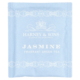 Harney & Sons, Ароматный зеленый чай, жасмин, 50 пакетиков, 90 г (3,17 унции)