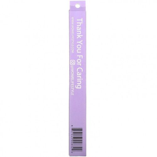 Wowe, ColorBurst, Бамбуковая зубная щетка, фиолетовый, 1 зубная щетка