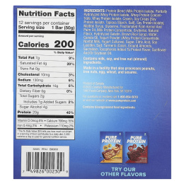 Pure Protein, батончик без глютена, со вкусом лимонного торта, 12 батончиков по 50 г (1,76 унции)
