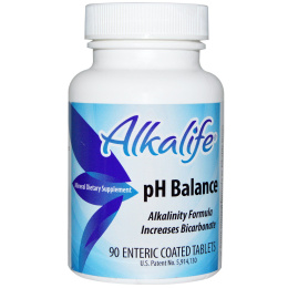 Alkalife, рН Balance, 90 таблеток, покрытых кишечнорастворимой оболочкой (Discontinued Item)